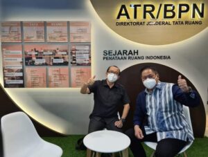 Di Ditjen Tata Ruang Kementrian ATR/BPN, Bupati Bahas Penataan Tata Ruang RDTR Dairi