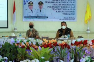 Kakanwil DJP Sumut II Hadiri Raker Pembinaan dan Pengawasan Penyelenggaraan Pemerintahan Kab. Dairi