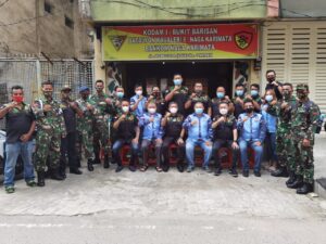 Mitra Lanud dan Naga Karimata Siap Jaga Kamtibnas Kota Medan