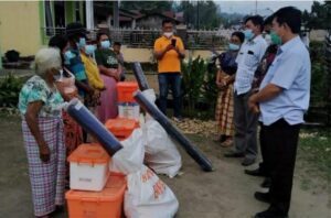 Pemkab Dairi Serahkan Bantuan Untuk Korban Kebakaran di Lingga RajaII Dan Pegagan Julu I