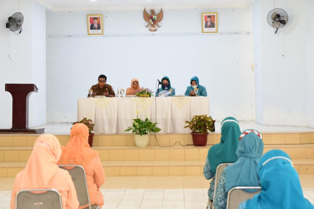 TP PKK Deli Serdang Gelar Sosialisasi Vaksinasi Covid 19 Kepada TP PKK Kecamatan