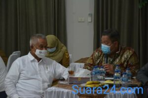 Bupati Dairi Menerima Kunjungan Kepala Perpustakaan Nasional RI Drs. Muhammad Syarif Bando, MM