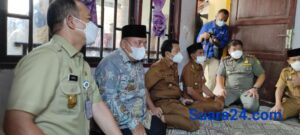 Bupati  Mengunjungi Rumah Korban Tenggelam  dan Waduk Sei Wampu