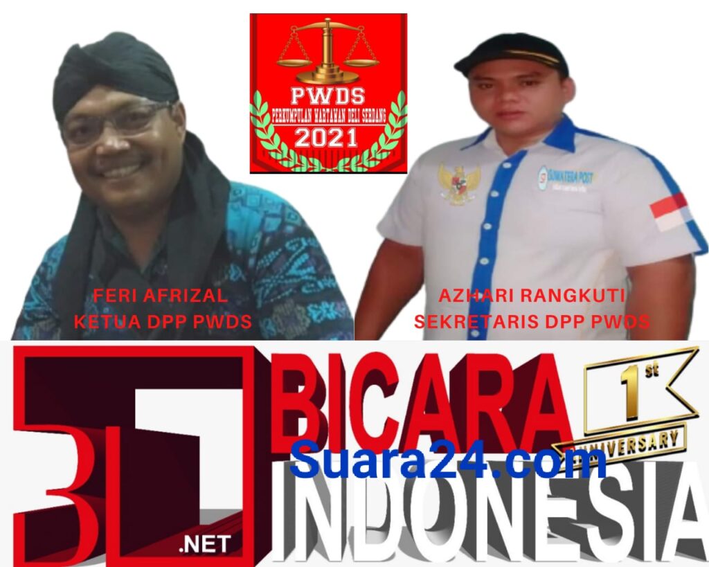 Ucapan Anniversary Dari Ketua Dan Sekertaris DPP PWDS Untuk Media Bicara Indonesia.net