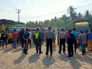 Polsek Padang Tualang Melakukan Monitoring Dan Pengamanan Di PT MTJ
