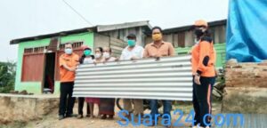 Musibah Angin Puting Beliung Di Parbuluan Dan Gunung Sitember, Pemkab Dairi Berikan Bantuan Stimulan