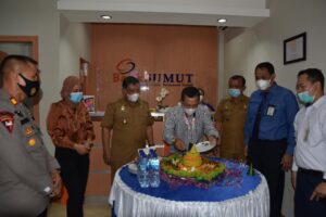 Wabup Deli Serdang HMA Yusuf Siregar Resmikan PT. Bank Sumut Kantor Cabang Pembantu Percut Sei Tuan