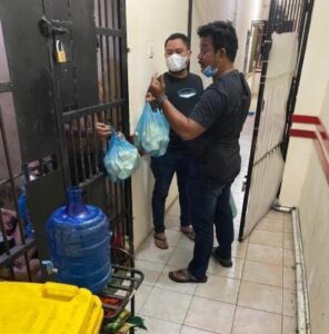 Polsek Medan Baru Peduli Tahanan, Setiap Malam Diberi Makanan Tambahan
