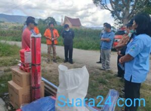 Musibah Kebakaran Di Huta Rakyat Pemkab Dairi Berikan Bantuan Stimulan