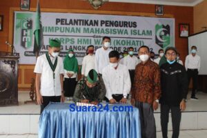 Kepengurusan HMI Langkat Periode 2021 – 2022, Dilantik