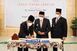 Bupati Dan Wakil Bupati Pakpak Bharat Serah Terima Jabatan