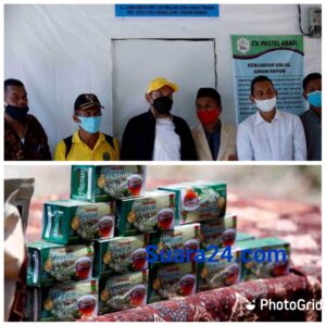Grand Opening Rumah Produksi Teh Gambir Papun Turut Dihadiri Bupati Pakpak Bharat