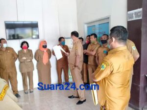 Wakil Bupati Pakpak Bharat  Sidak Kantor Dinas Pendidikan Pakpak Bharat
