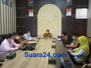 Kunjungan Kerja BP-JHC Provsu, Ke Pemkab Langkat