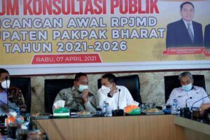 Pemkab Pakpak Bharat Selenggarakan Forum Konsultasi Publik Rancangan Awal RPJMD 2021-2026