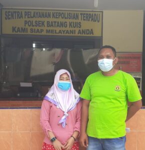 Maling Satroni Rumah Warga Desa Masjid, satu Unit Yamah Vixion