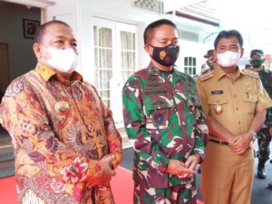 Bupati Langkat Ucapkan Terimakasih Atas Kunker Dan Motivasi Pangdam I/BB