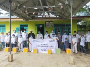 Safari Ramdhan 1442 H  PT.Bank Mandiri (Persero) Tbk Area Medan Kota, Salurkan  Bantuan ke Pantu Asuhan Darul Yatma