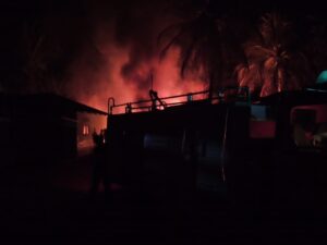 Dapur Pengolahan Minyak Kecamatan Tanjung Pura Di Lalap Si Jago Merah