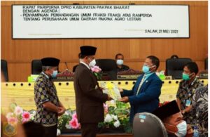 Wabup Pakpak Bharat hadiri Sidang Paripurna DPRD