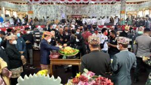 DPRD Kabupaten Lampung Utara Menggelar Sidang Istimewa HUT Kabupaten Lampung Utara ke-75 Di Gedung DPRD