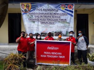 Coca-Cola Europacific Partners Indonesia Berikan Bantuan Material Pendukung Kondisi Darurat Bencana Di NTT Dan NTB