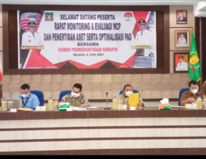 Capaian Pembangunan Disampaikan Bupati Langkat Kepada KPK RI