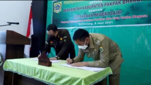 Pemkab Pakpak Bharat Jalin Kerjasama Dengan Kejari Dairi