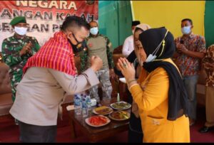 Kapolres Langkat Beserta Jajaran, Bersilatuhrami Ke Desa Besilam Kecamatan Wampu