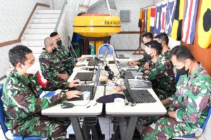 Mahasiswa STTAL Prodi S1 Mengikuti Pembukaan Lattek (Oyu) Ops Gab TNI TA. 2021 Secara Virtual