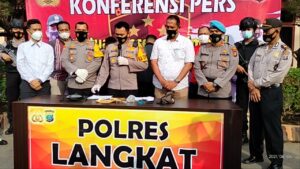 Polres Langkat Ciduk Pelaku Pelemparan Batu ke Supir, yang Viral Di Media Sosial