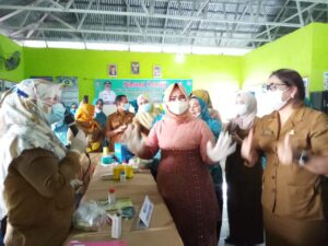 Bertempatan Di Aula Kantor Desa Tanjung Ibus, Posyandu Mawar II Ditinjau Tiorita