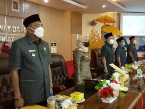 Enam Ranperda Pemkab Dan Enam  Ranperda Inisiatif DRPD Langkat Di Paripurnakan