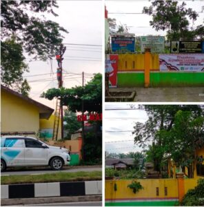 Gegara Pemotongan Pohon Di Halaman Sekolah Kecamatan Stabat, Warga mengalami Kegelapan
