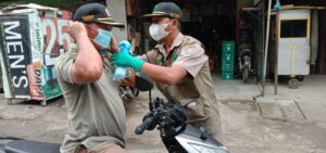 Dalam Rangka Pendisiplinan Protokol Kesehatan, Sebanyak 24.000 Masker Di Bagikan