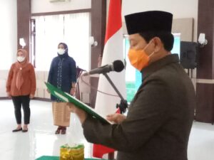 Eselon III Dilantik, Sekda: Ini Wujud Kepercayaan & Kehormatan Pimpinan