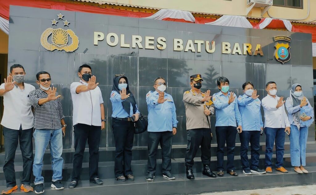 DPW GIAN Sumut Bersama Polres Batu Bara Berkolaborasi Dalam Memberantas Peredaran Narkoba Di Kabupaten Batu Bara