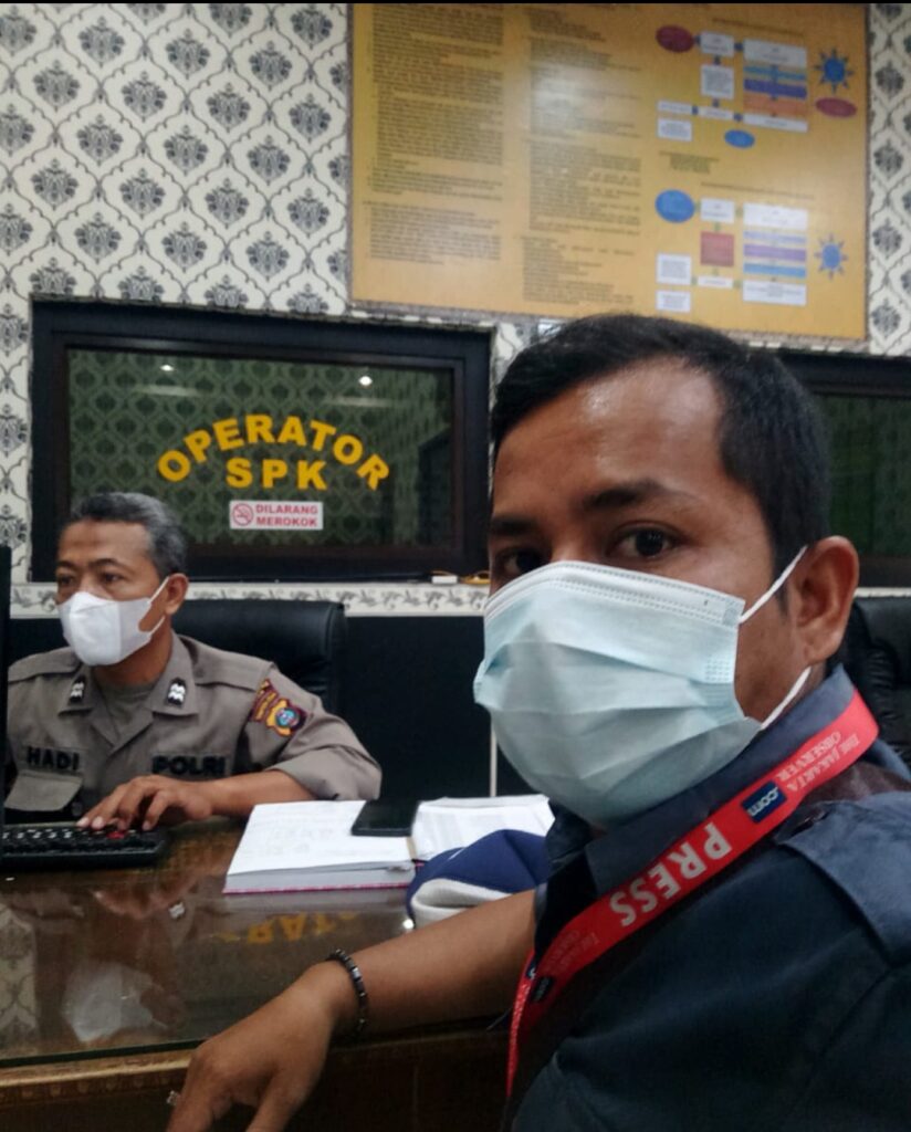 Halangi Wartawan Meliput Pembagian BLT “Kaur Desa Saintis di Polisikan