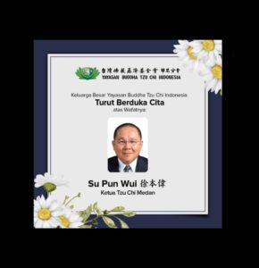 Keluarga Besar yayasan Buddha Tzu Chi Indonesia Berduka Cita
