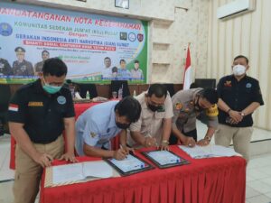 KSJ dan GIAN Sumut Tanda Tangani MOU Nota Kesepahaman Cegah Dan Penyuluhan Serta Bangun Rumah Rehabilitasi