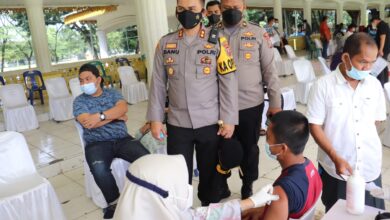 Photo of Vaksinasi Merdeka Polda Sumut FKTP Polres Langkat Di Gelar Kembali Dengan Dosis ke-2