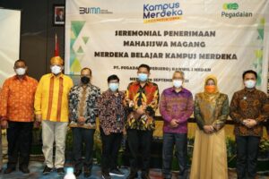 Mahasiswa Universitas sumatera Utara magang di PT. Pegadaian Persero