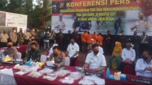 Polda Sumut Ungkap Dalang Perampokan Toko Emas Pajak Simpang Limun