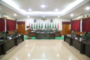 Tim Current Audit Itjenad Kunjungi Korem 071/Wijayakusuma