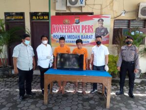 Polsek Medan Barat Ringkus Dua Pelaku Bobol Rumah