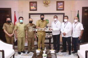Walikota Medan audiensi dengan Direktur Polmed untuk majukan pendidikan