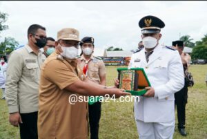 Bupati Langkat Serahkan Tunggul Terbaik Untuk Kecamatan Bahorok