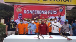 Bentrok Di Sawit Seberang, 6 Orang Tersangka Di Ciduk Sat Reskrim Polres Langkat