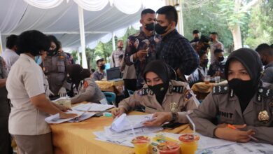 Photo of Polres Langkat Gelar Giat Vaksinasi Serentak Indonesia Dengan Dosis I Dan II