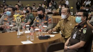 Pemkab Langkat Ikuti Rapat Penyerapan APBD & Evaluasi PPKM Tingkat Provsu